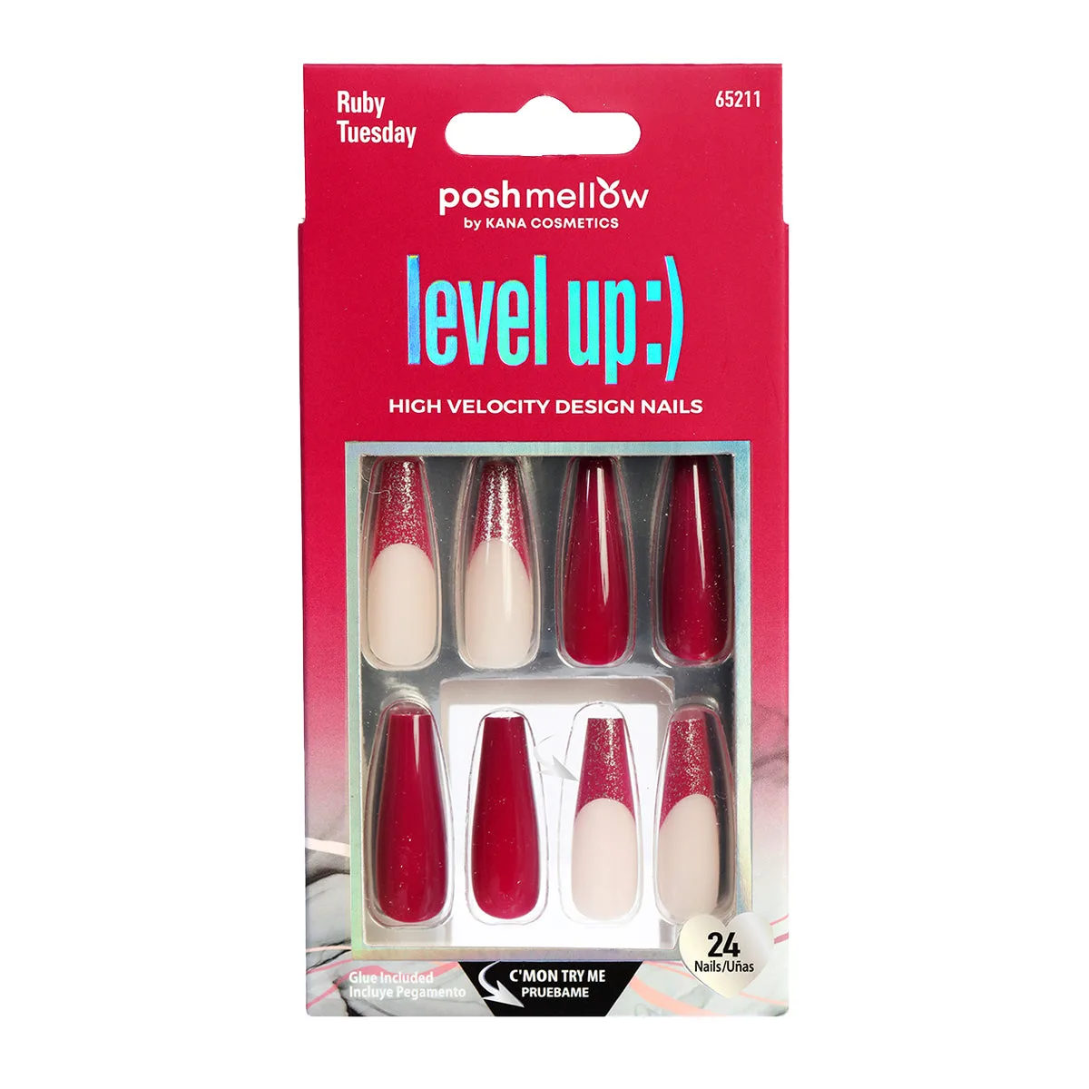 Design Nail: Level Up - Ruby Tuesday 65211 thumbnail 1