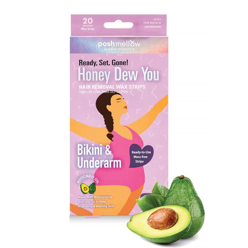 Hair Removal Wax Strip Kit - Bikini & Underarm: Moisturizing Avocado 61151 thumbnail 1