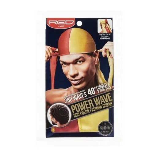 Power Wave Duo Satin Durag thumbnail 5