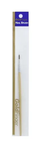 GOLD FINGER NAIL DESIGN BRUSH