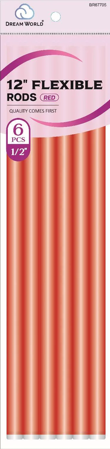DREAM ROD FLEX 12 RED 6CT (1/2INCH)