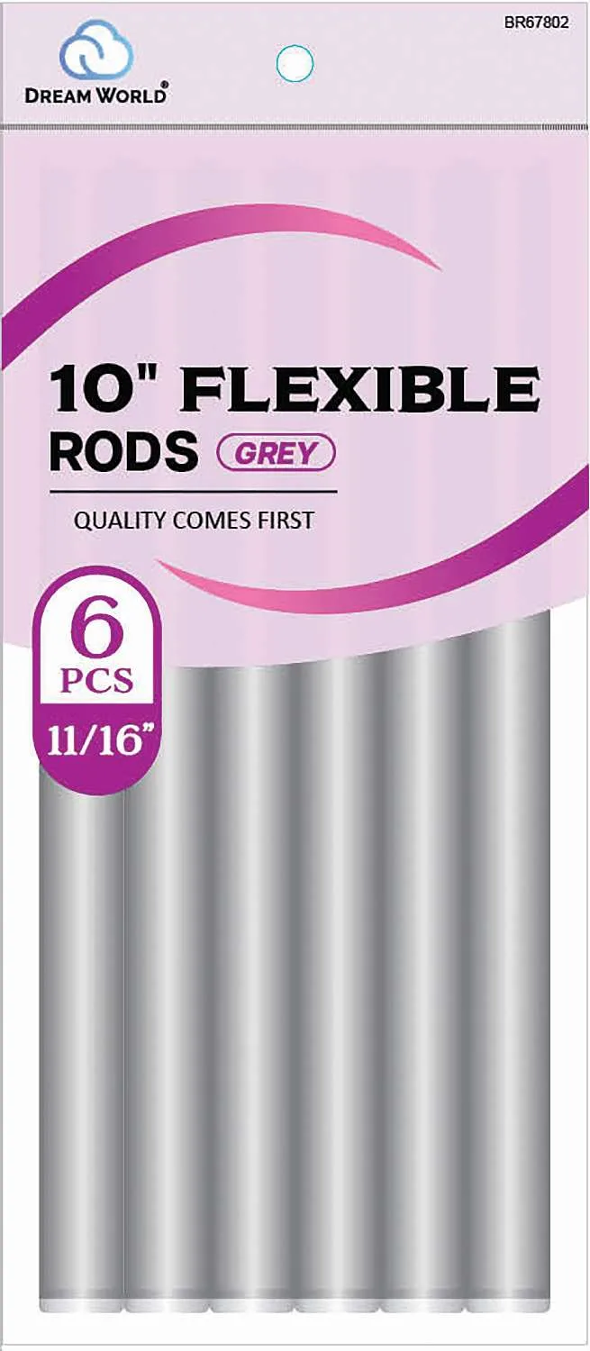DREAM ROD FLEX 10 GREY 6CT (11/16INCH)