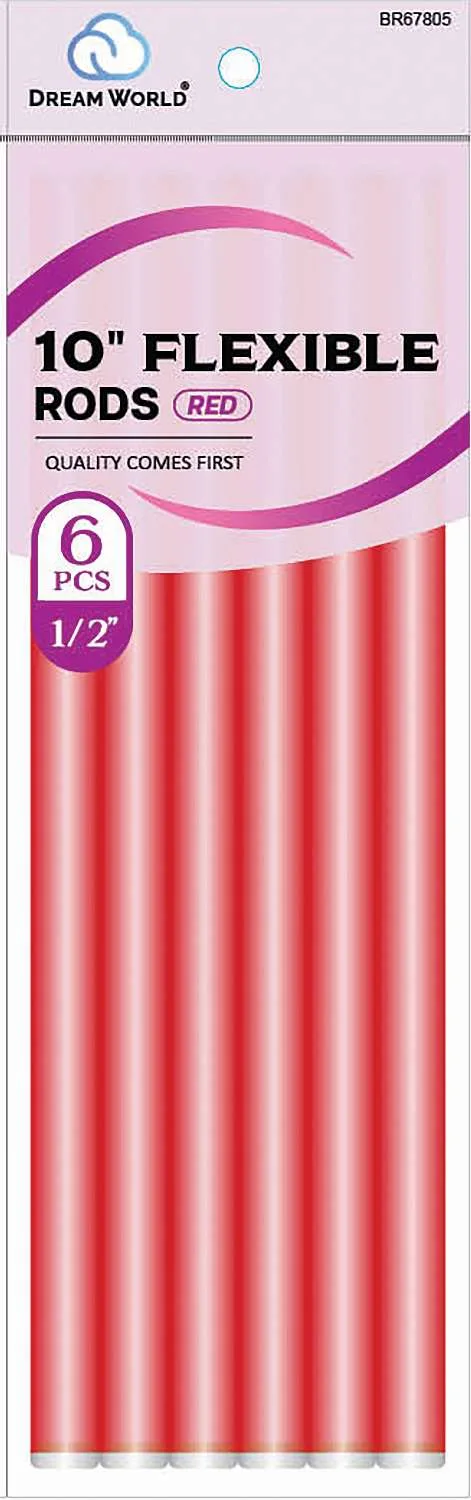 DREAM ROD FLEX 10 RED 6CT (1/2INCH)