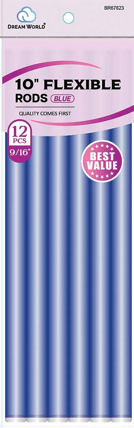 DREAM ROD FLEX 10 V/P BLUE 12CT (9/16INCH)