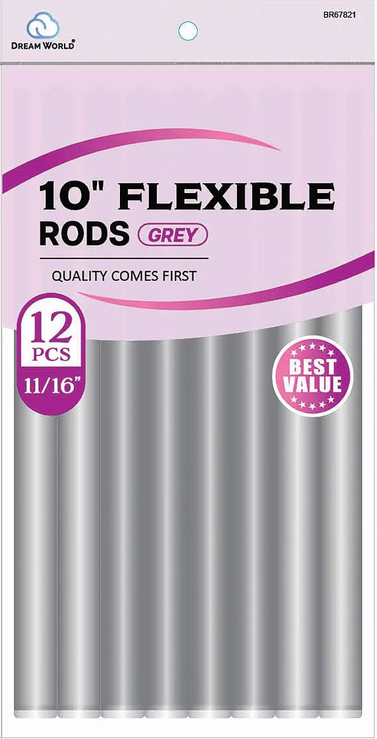 DREAM ROD FLEX 10 V/P GREY 12CT (11/16INCH)