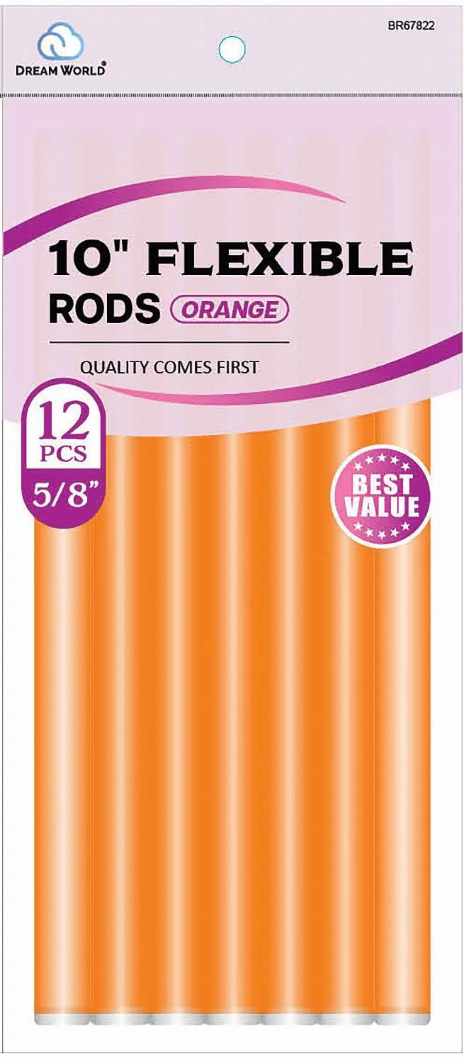 DREAM ROD FLEX 10 V/P ORANGE 12CT (5/8INCH)