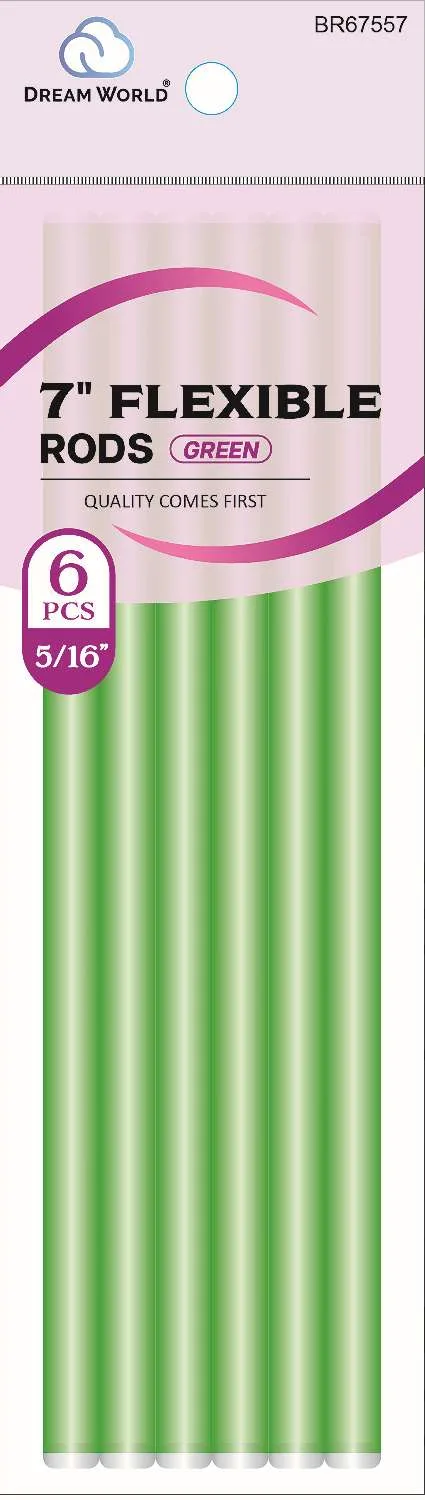 DREAM ROD FLEX 7 GREEN 6CT (5/16INCH)