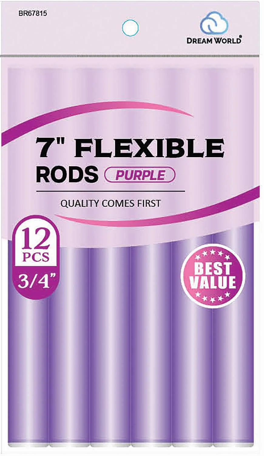 DREAM ROD FLEX 7 V/P [PURPLE] 12 (3/4INCH)