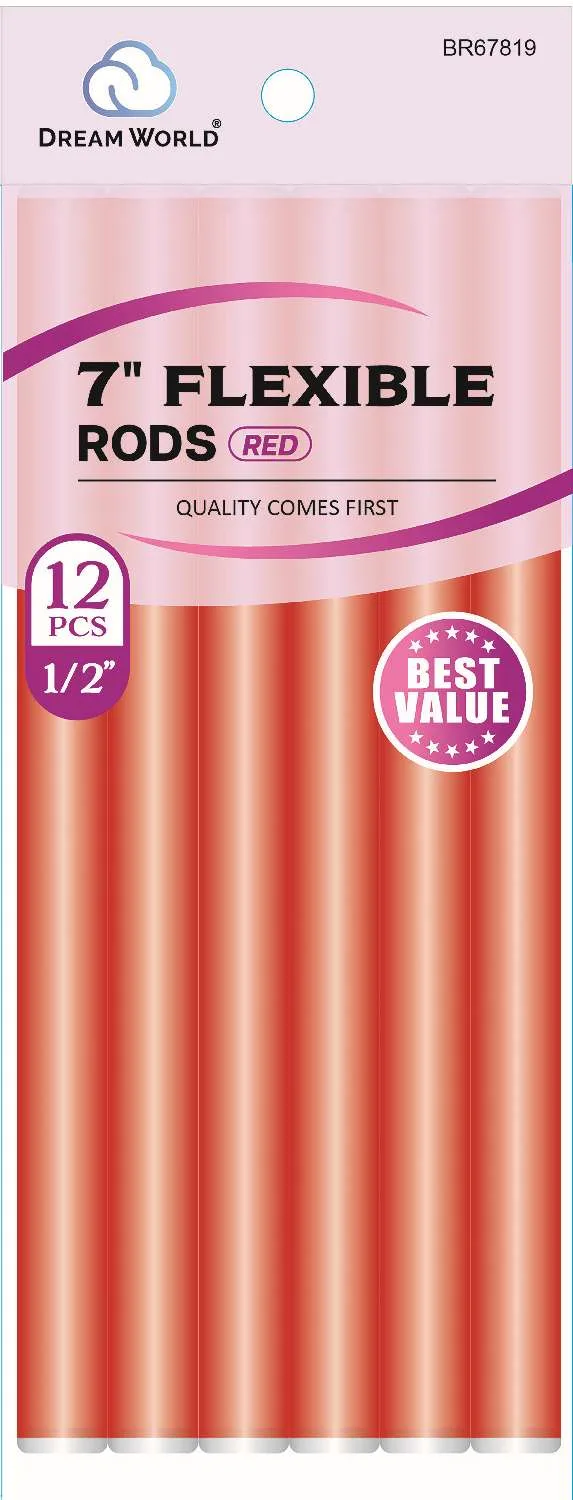 DREAM ROD FLEX 7 V/P RED 12CT (1/2INCH)
