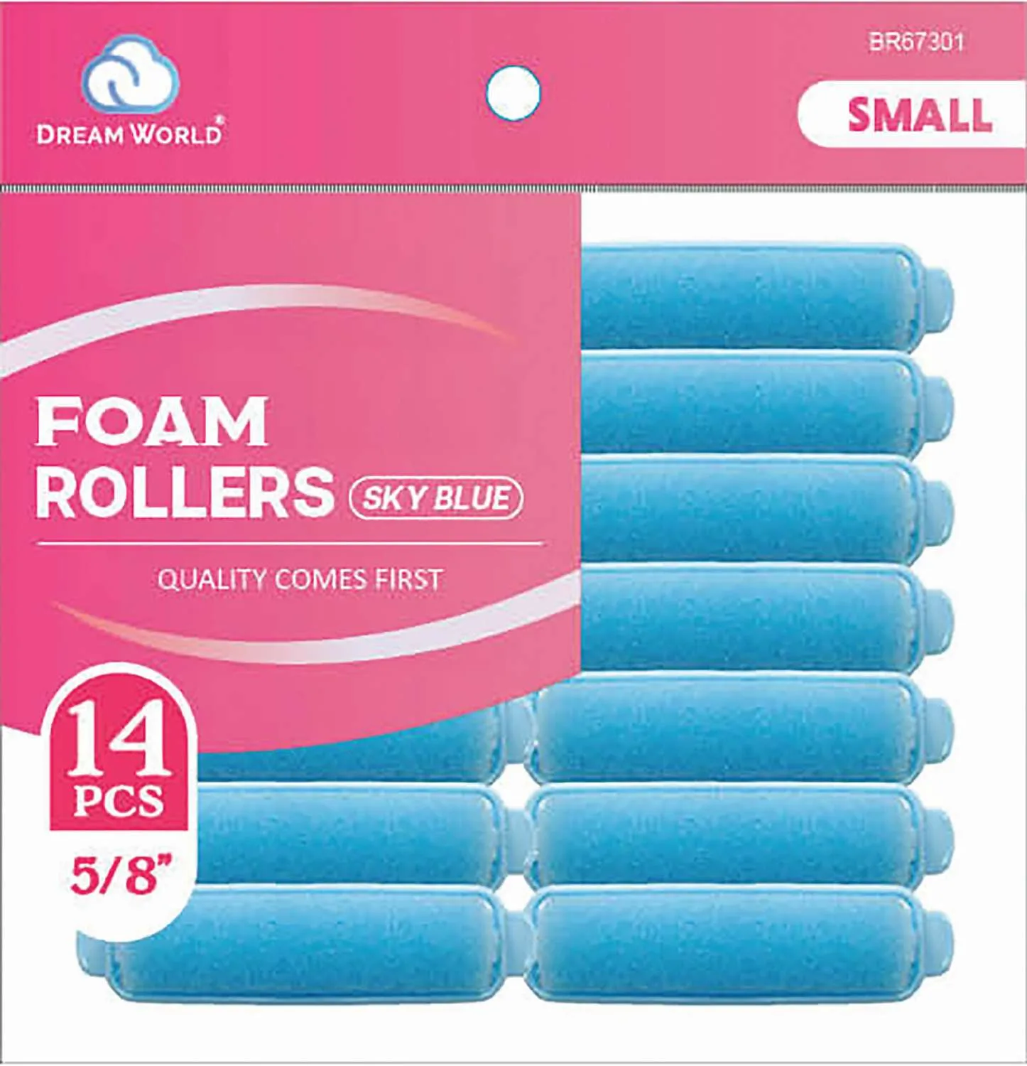 DREAM ROLLER FOAM-BL 14CT SMALL (5/8INCH)