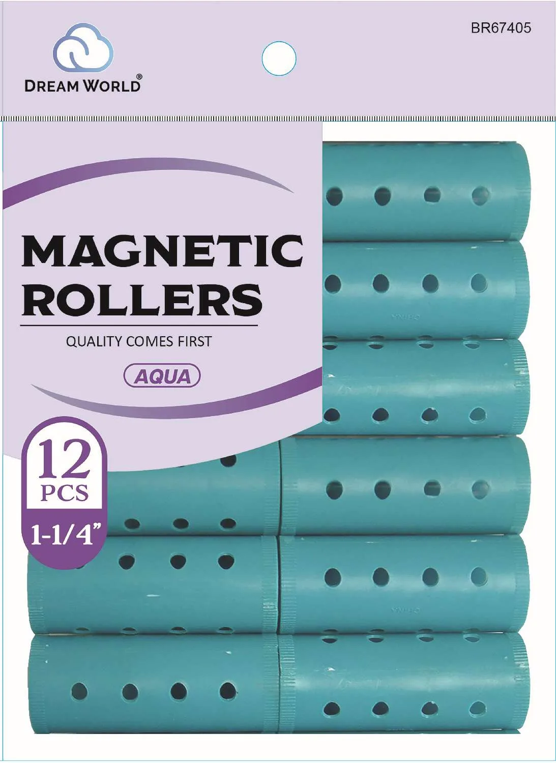 DREAM ROLLER MAGNETIC-AQ 12CT (1 1/4INCH)