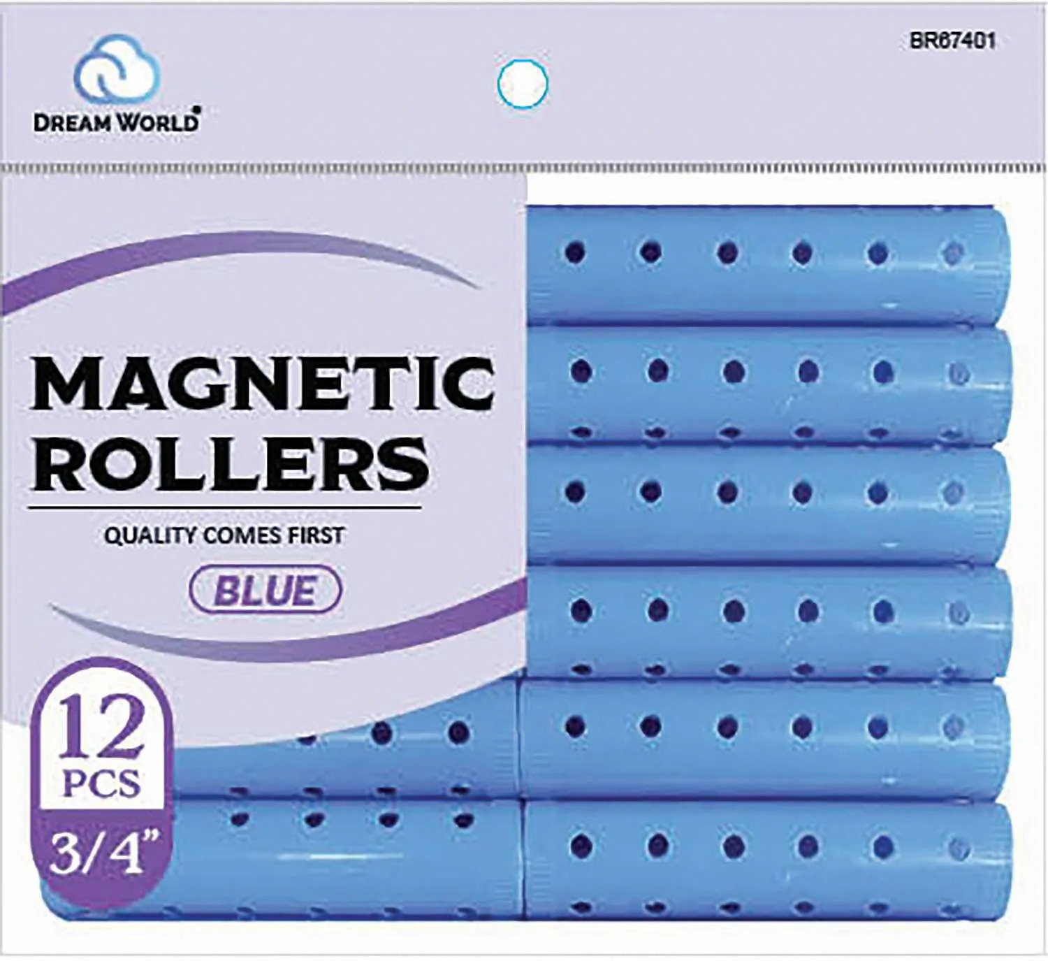DREAM ROLLER MAGNETIC-BL 12CT (5/8INCH)