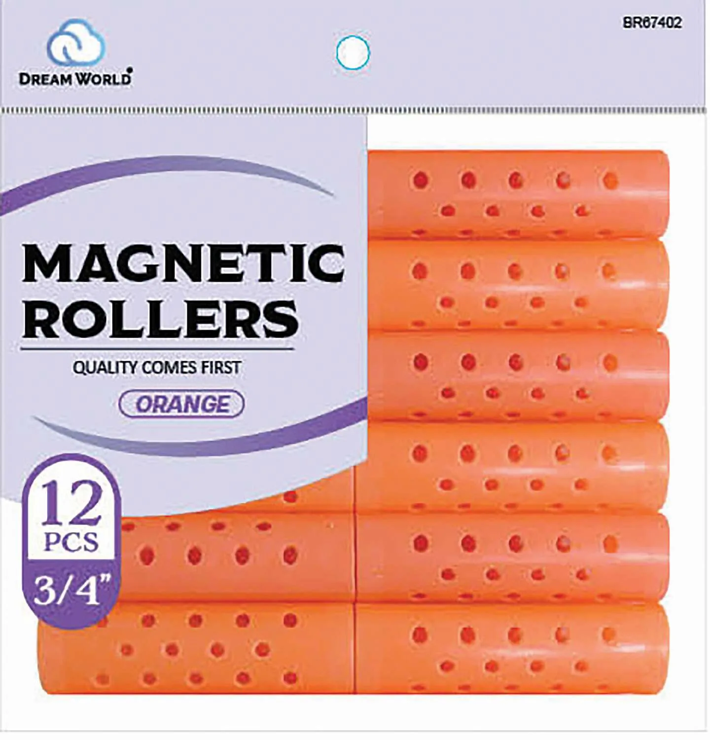 DREAM ROLLER MAGNETIC-OR 12CT (3/4INCH)