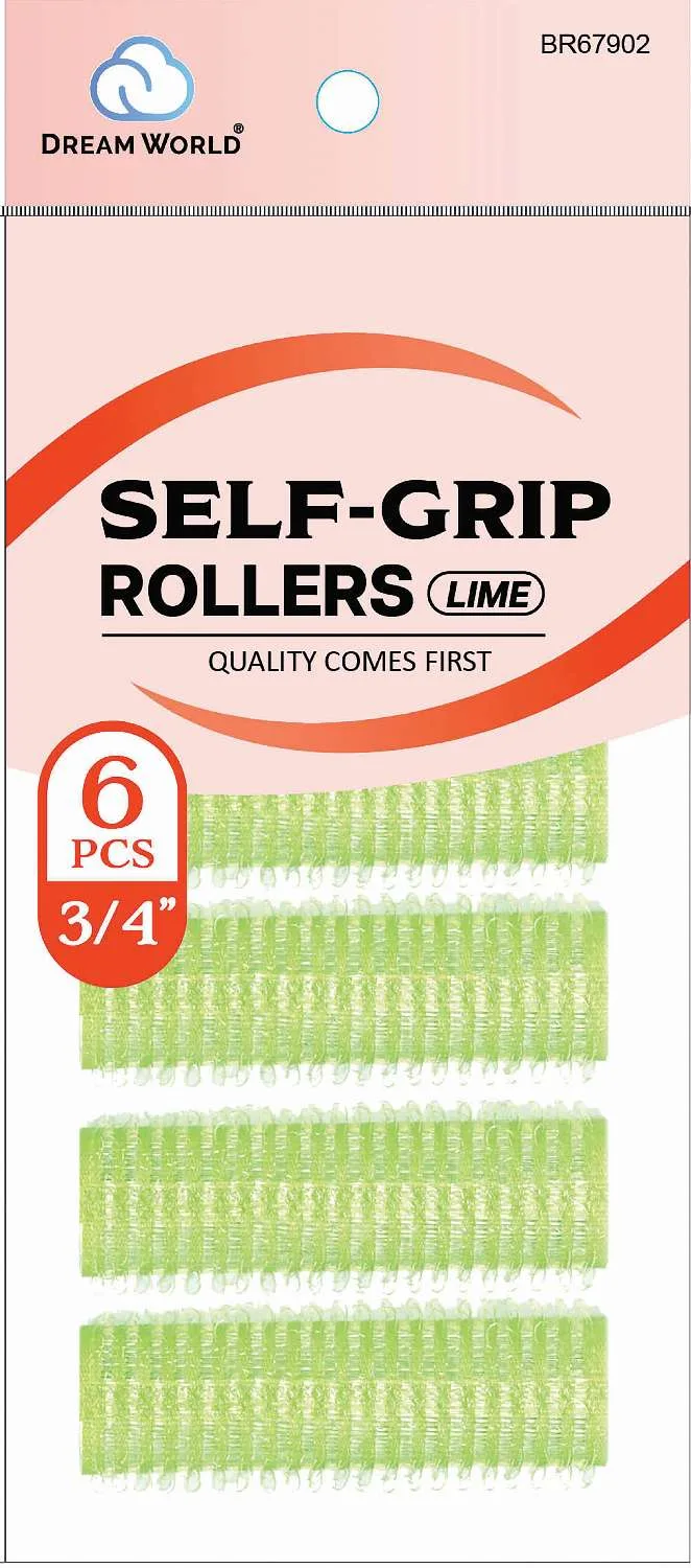 DREAM ROLLER S/GRIP (LIME) 6CT (3/4INCH)