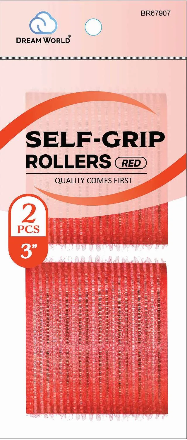 DREAM ROLLER S/GRIP RED 2CT