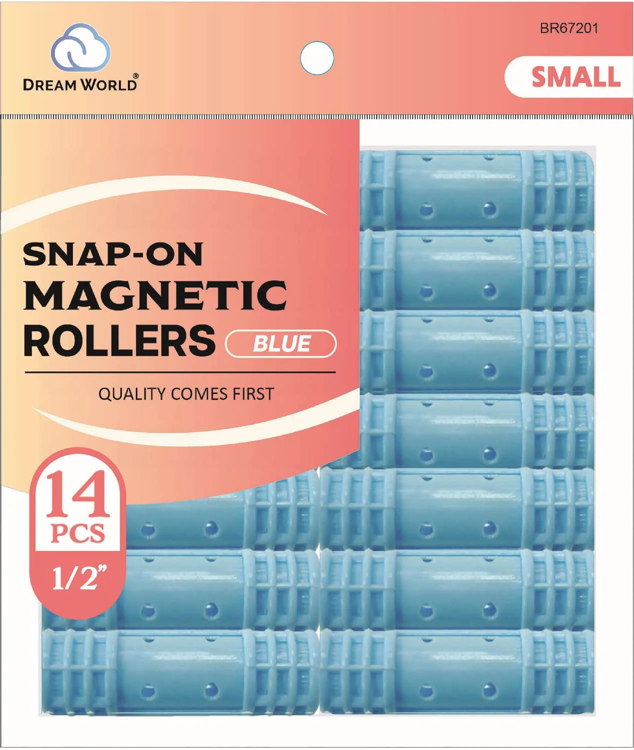 DREAM ROLLER S/ON MAG-BL 14CT SMALL (1/2INCH)