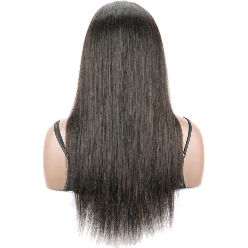 B&B Gold 13x4 100% Brazilian Human Hair Lace Front Wig - Natural Color thumbnail 5