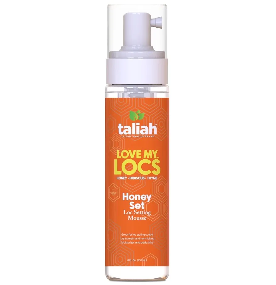 TALIAH WAAJID Love My Locs Honey Set Loc Hair Mousse (8oz)