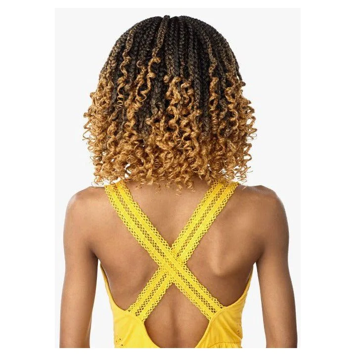Sensationnel Cloud 9 4x4 Braided Lace Wig - Feed-In Box Braid Twist 12" thumbnail 2