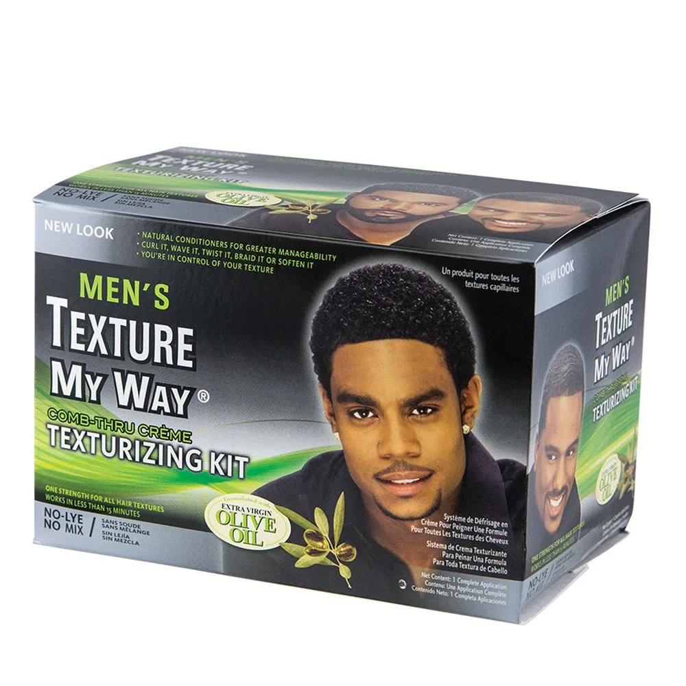 Africa's Best Men's Organics Texture My Way Comb Thru Kit