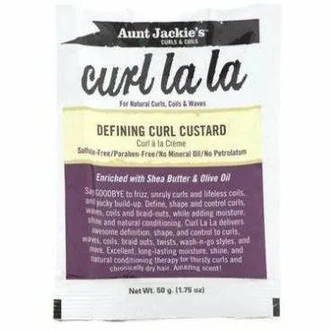 Aunt Jackie's Curl la la Defining Curl Custard 1.75 oz