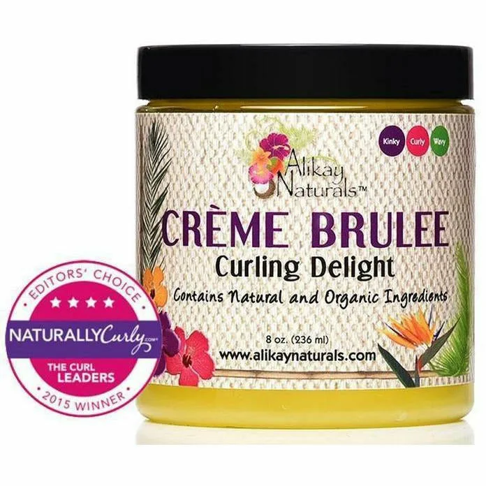 Alikay Naturals: Creme Brulee Curling Delight 8oz