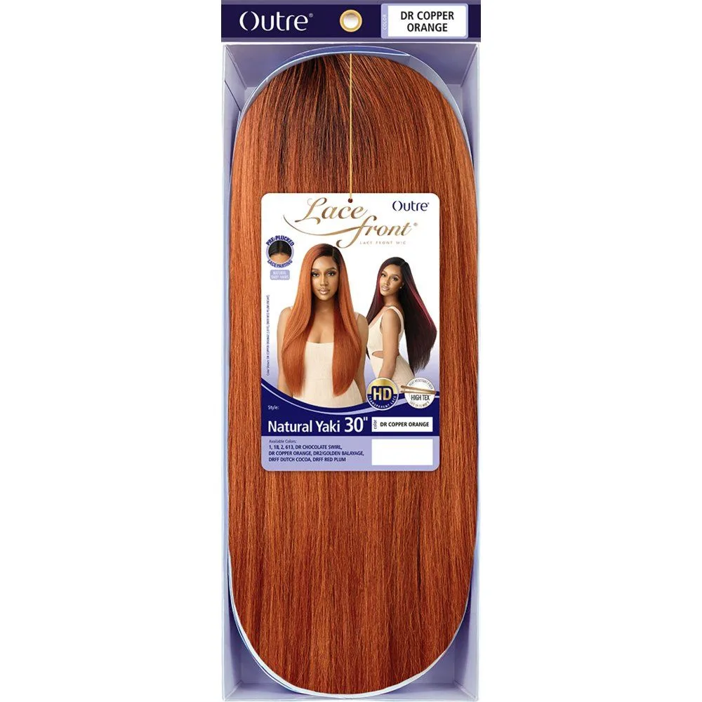 Outre Lace Front Synthetic Lace Wig - Natural Yaki 30" thumbnail 5