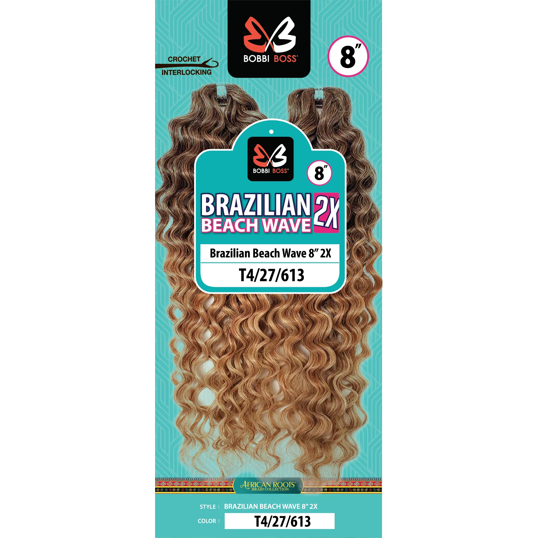 Bobbi Boss: 2X Brazilian Beach Wave 8" (FINAL SALE) alternate