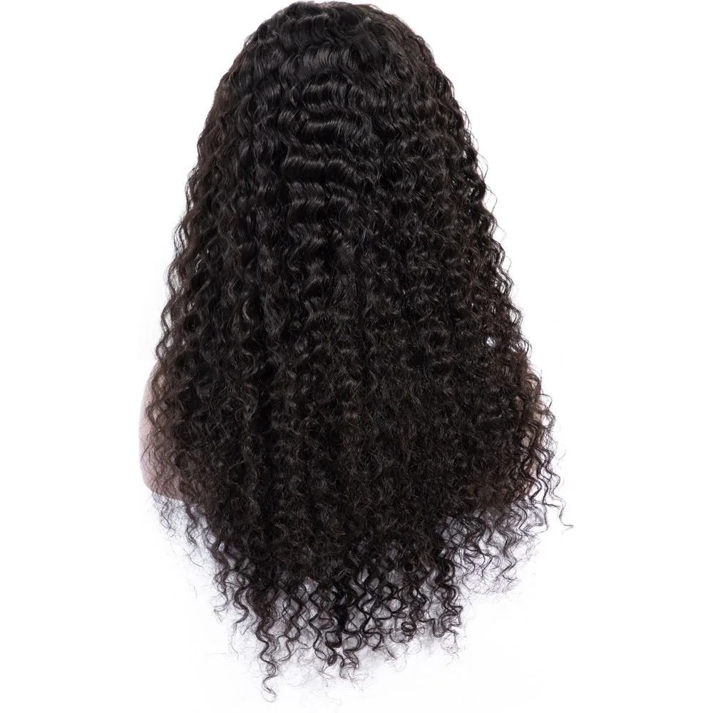 B&B Gold 13x4 100% Brazilian Human Hair Lace Front Wig - Natural Color thumbnail 8