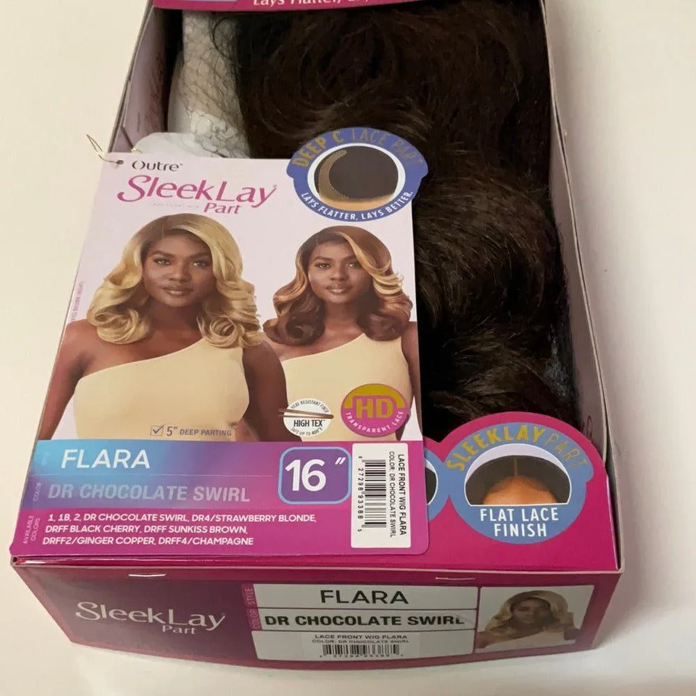 Outre Sleeklay Deep-C Synthetic Lacefront Wig - Flara thumbnail 8