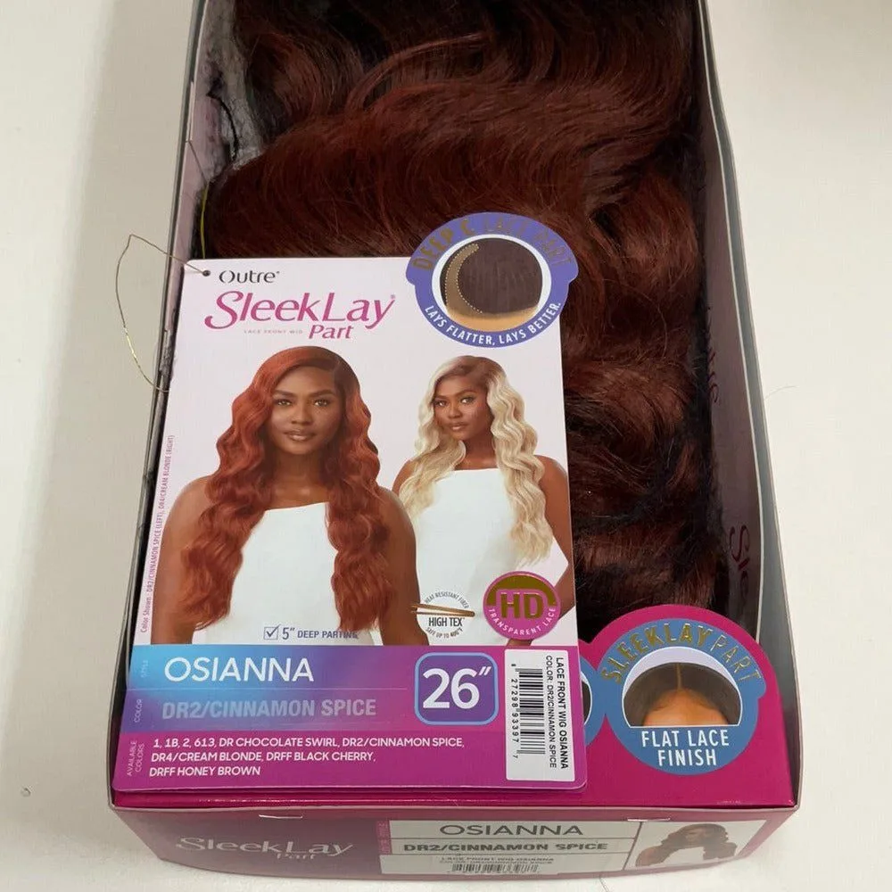 Outre Sleeklay Part Deep-C Synthetic Lacefront Wig - Osianna thumbnail 6