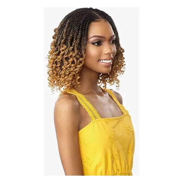 Sensationnel Cloud 9 4x4 Braided Lace Wig - Feed-In Box Braid Twist 12" thumbnail 3