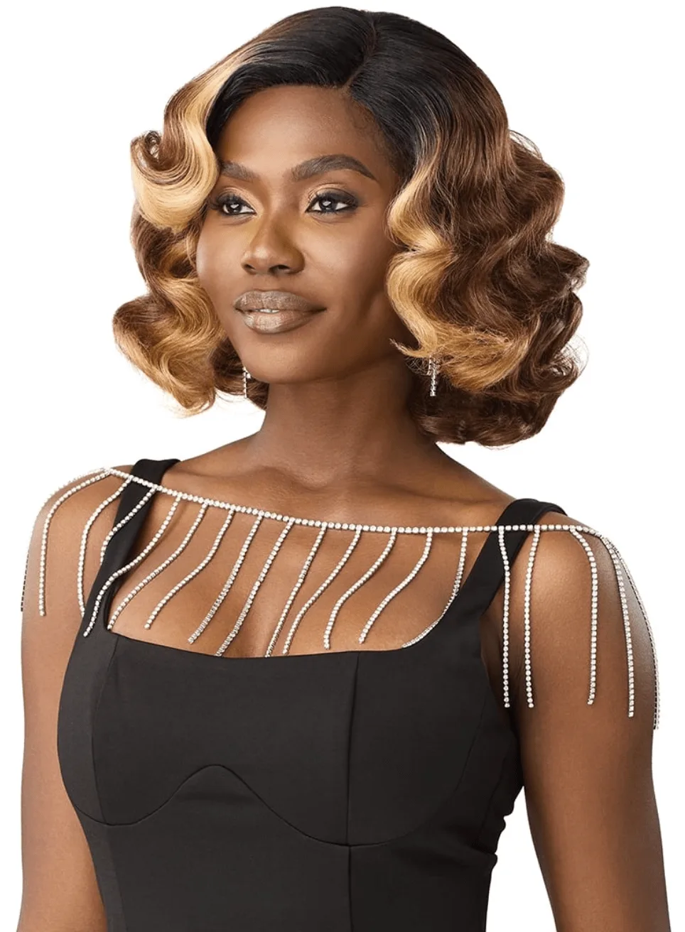Outre Lace Front HD Synthetic Wig – Ezildah thumbnail 4