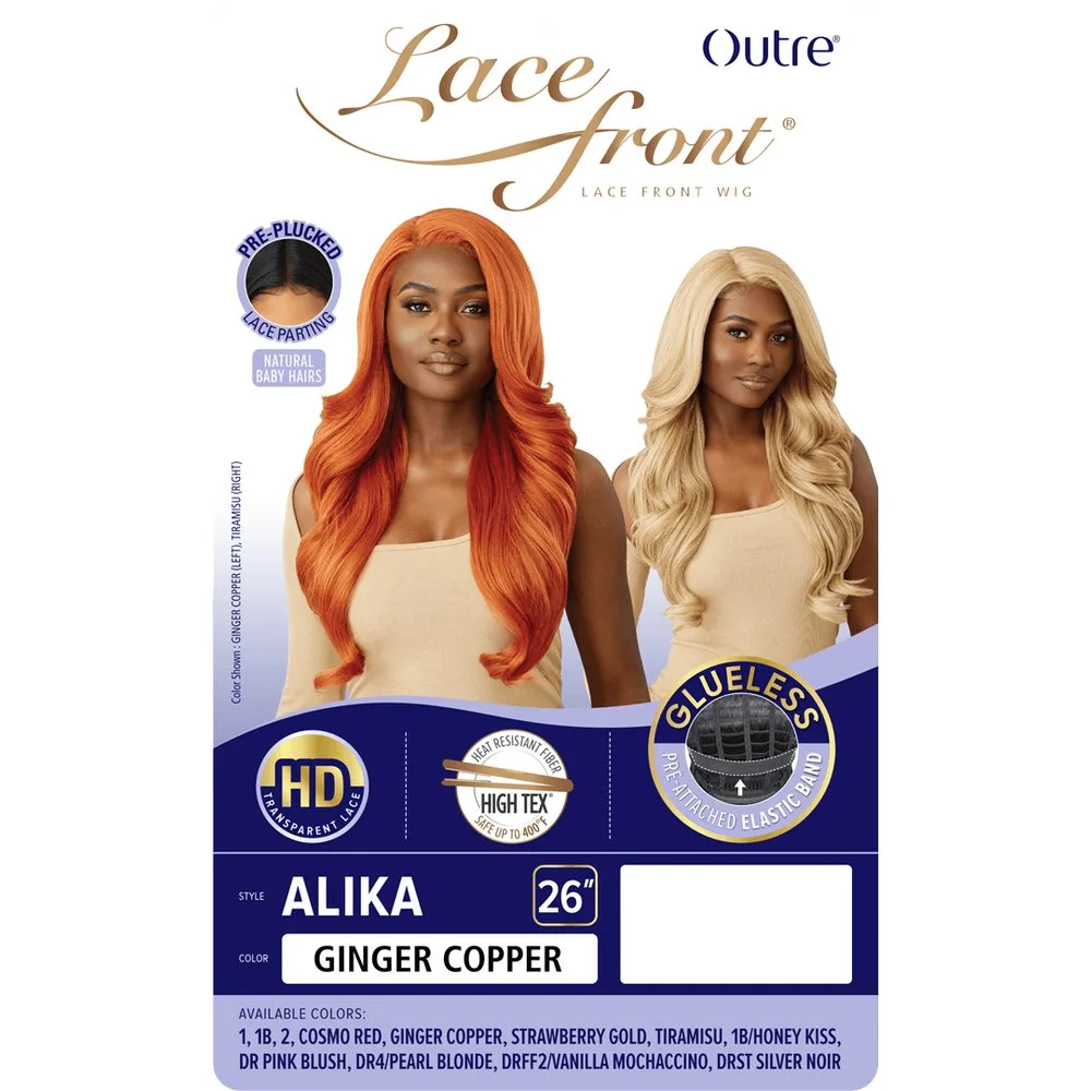 Outre Lace Front Synthetic HD Lace Front Wig - Alika thumbnail 5