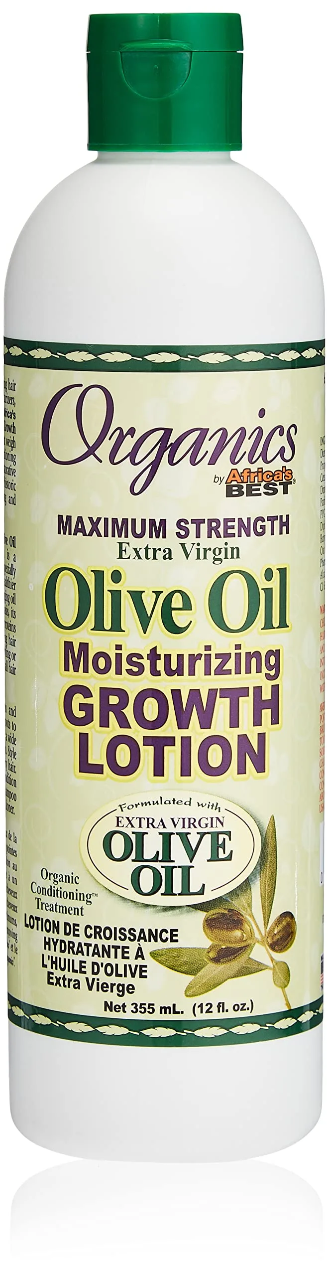 Africa's Best Originals Olive Oil Moisturizing Growth Lotion 12oz