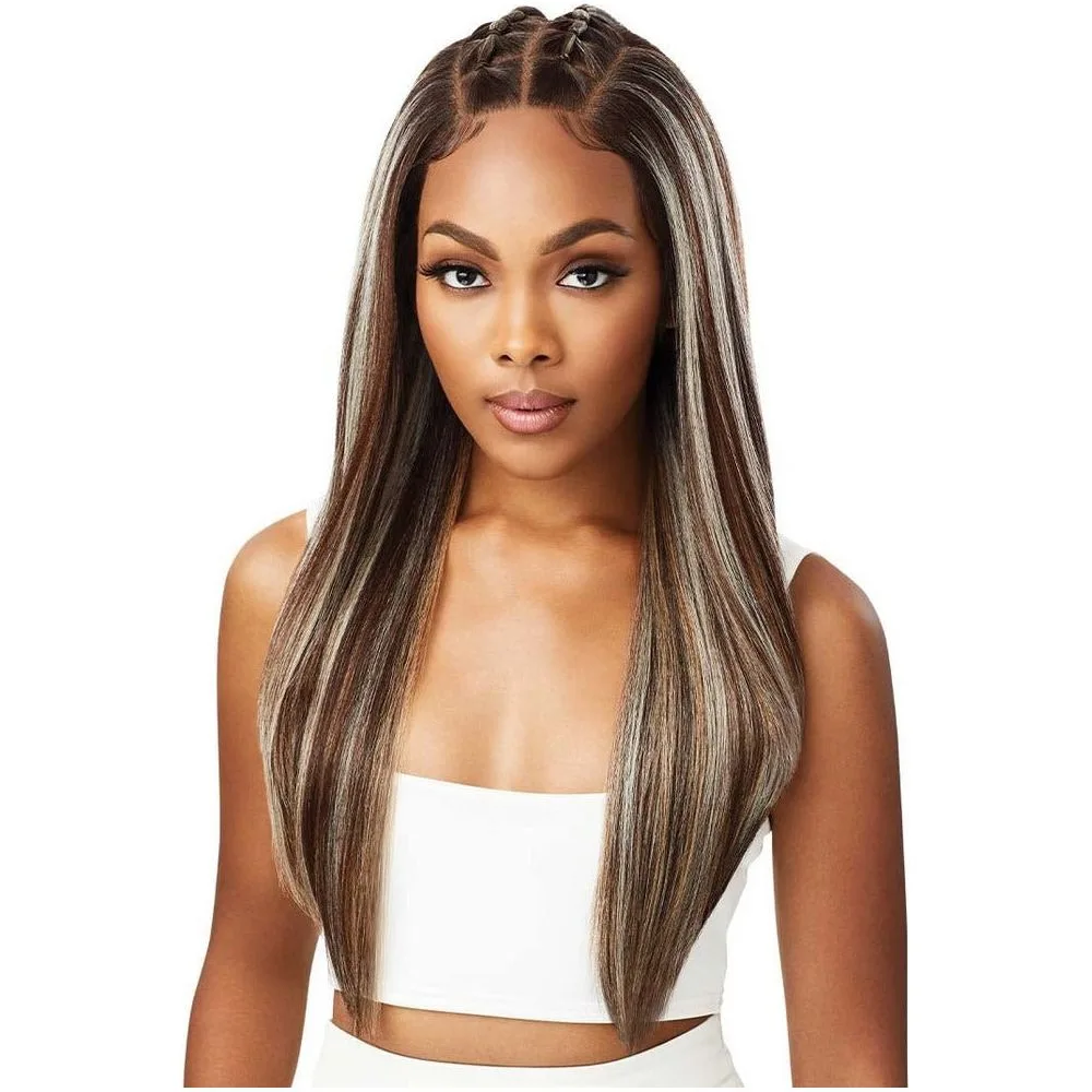 Outre Perfect Hairline 13x6 Faux Scalp HD Synthetic Lace Front Wig - Jaylani thumbnail 4
