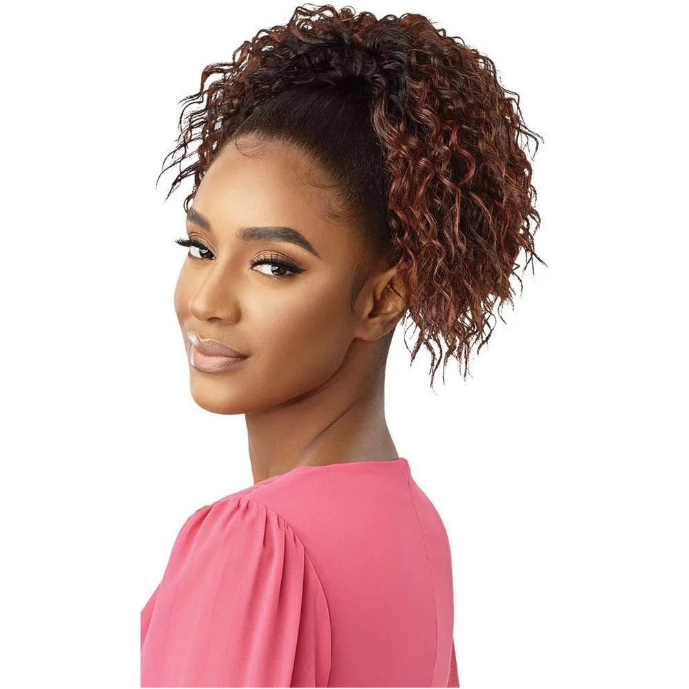 Outre Pretty Quick Drawstring Ponytail – Deep Twist Curl 12" thumbnail 4