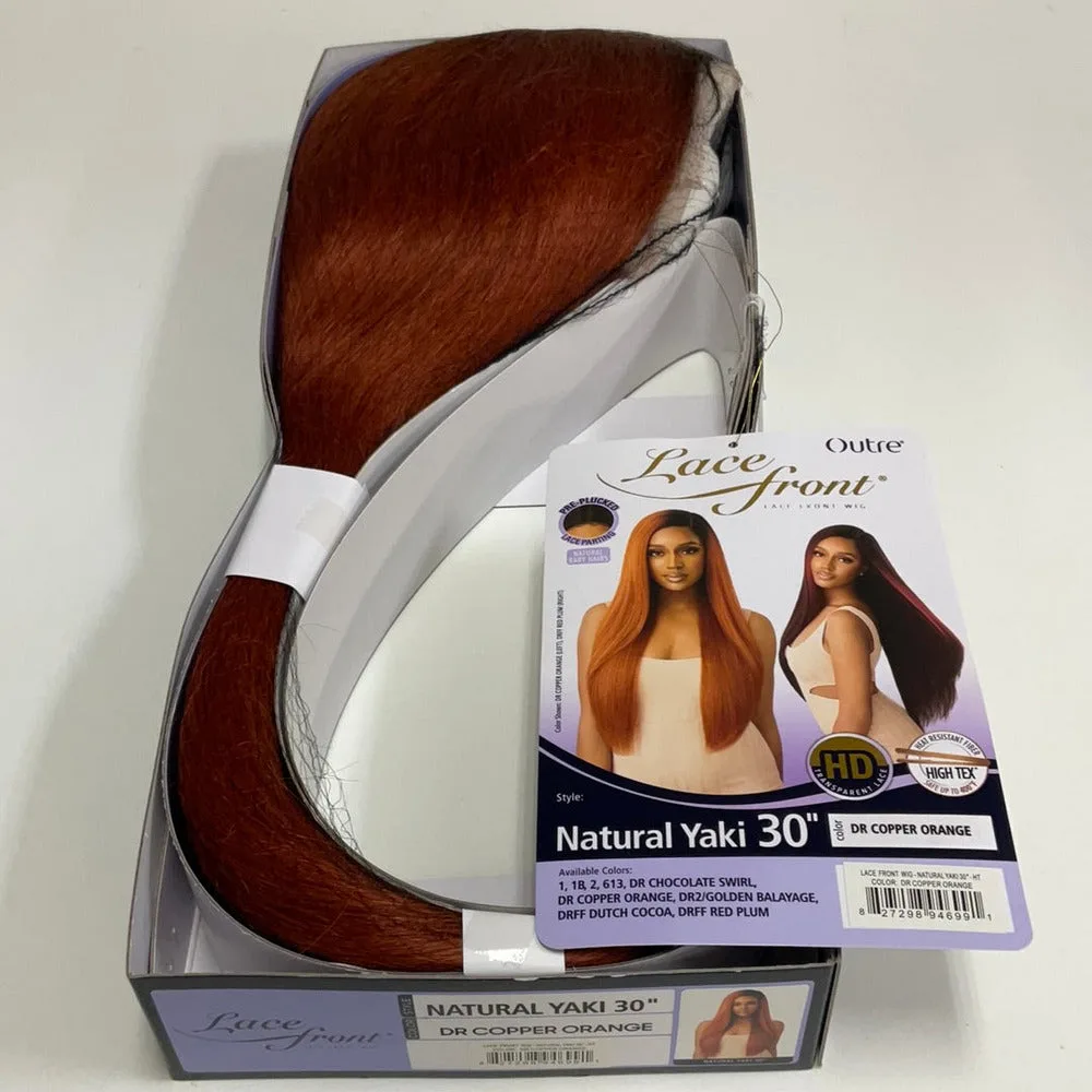 Outre Lace Front Synthetic Lace Wig - Natural Yaki 30" thumbnail 12