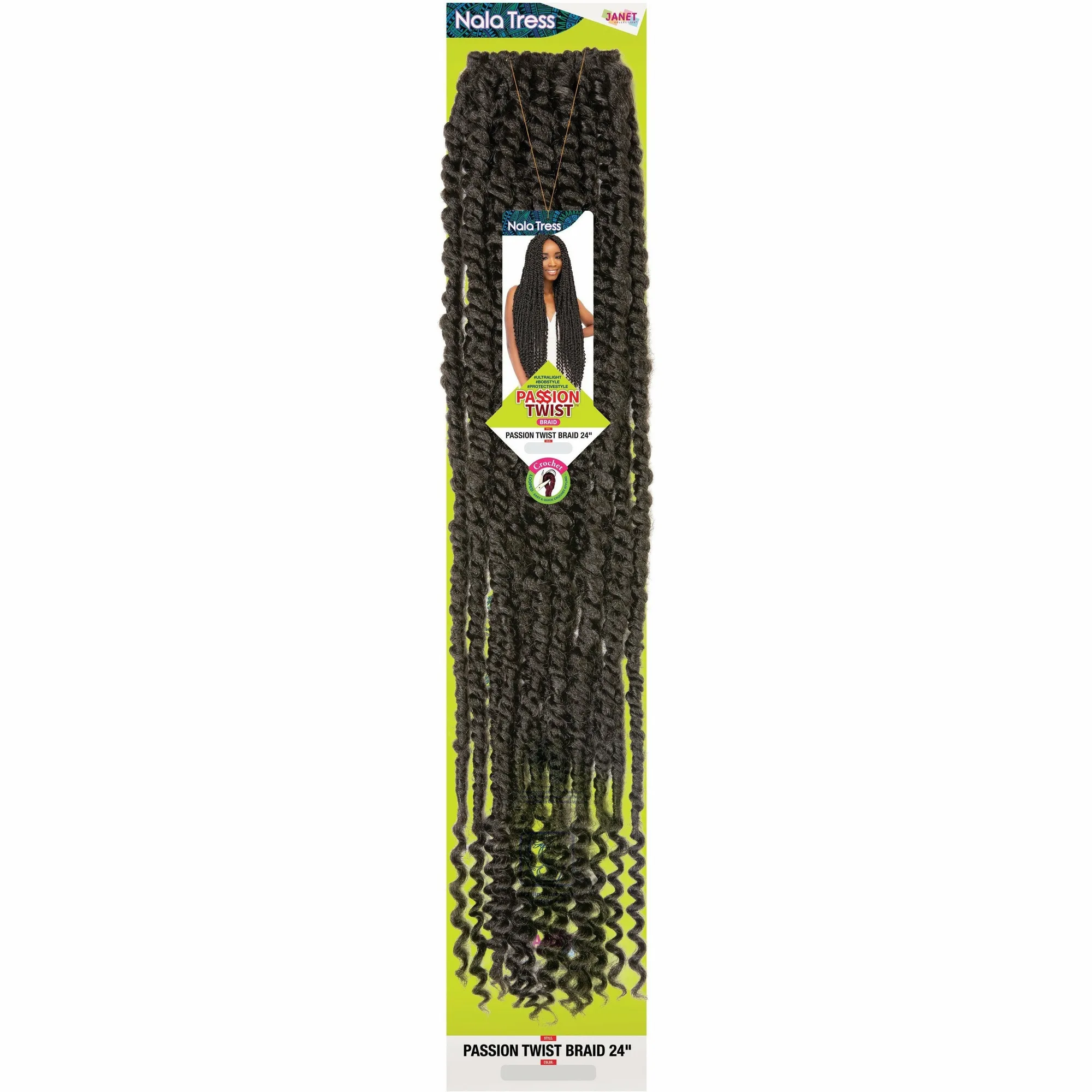 Janet Collection: Nala Tress Passion Twist Braid 24" Crochet Braids thumbnail 5