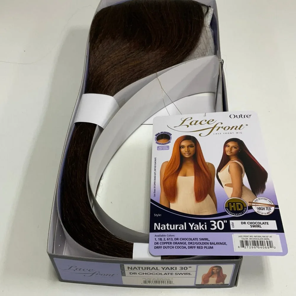 Outre Lace Front Synthetic Lace Wig - Natural Yaki 30" thumbnail 11