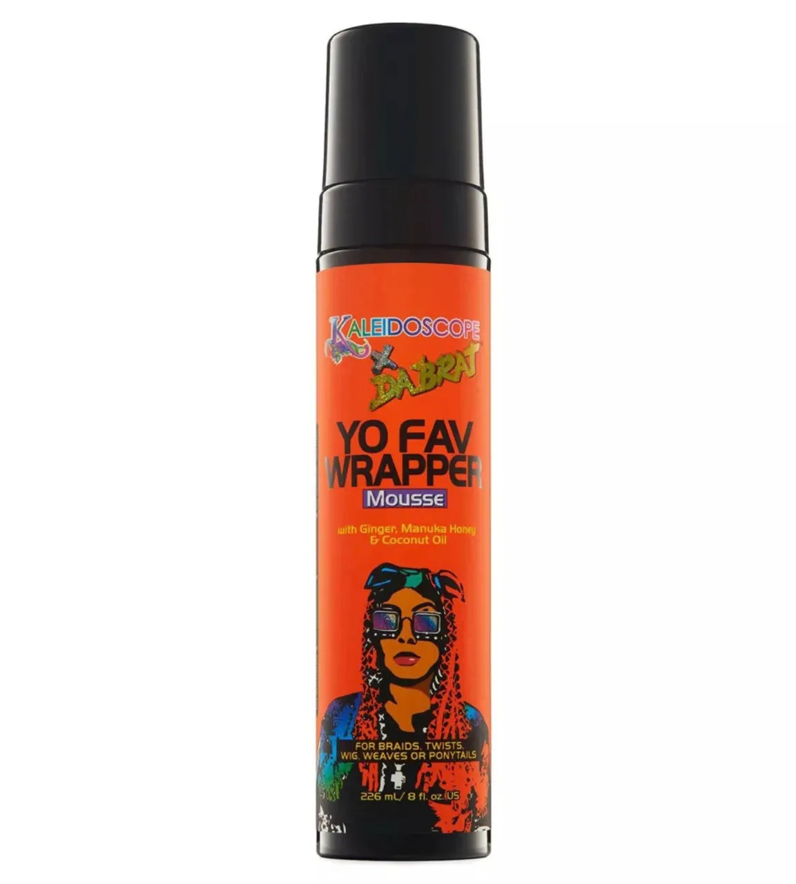 Kaleidoscope Da Brat Yo Fav Wrapper Foam Hair Mousse