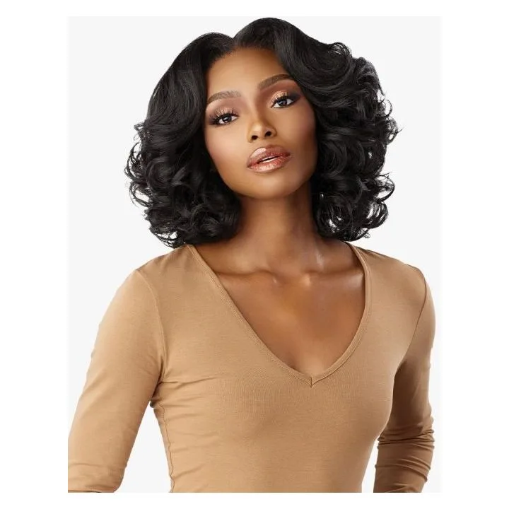 Sensationnel Kinky Edge 13X6 HD Lace Wig - KINKY BODY WAVE 14" thumbnail 3