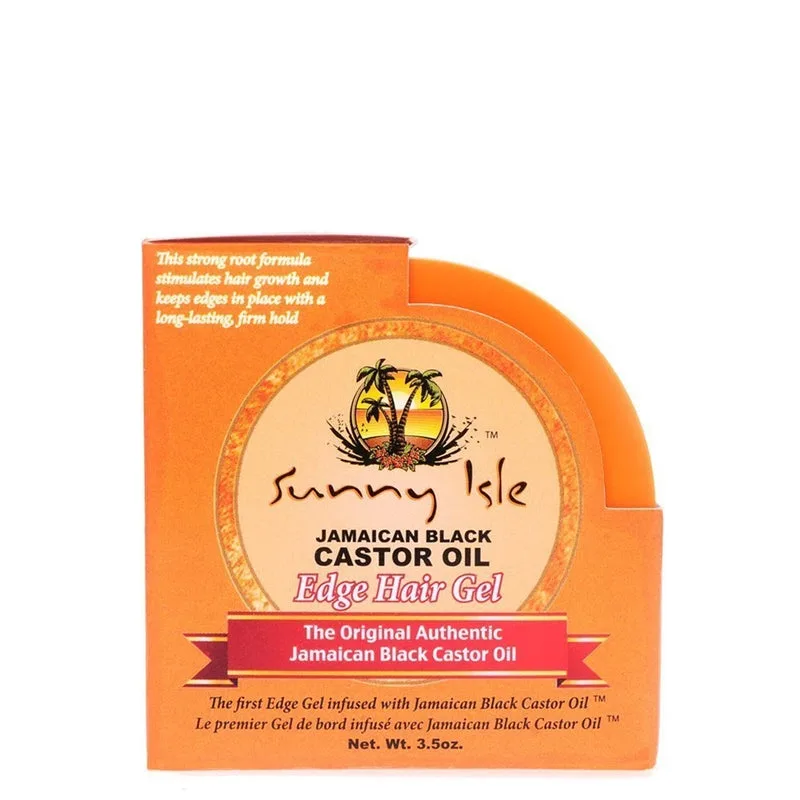 Sunny Isle Jamican Black Castor Oil Edge Hair Gel 3.5oz