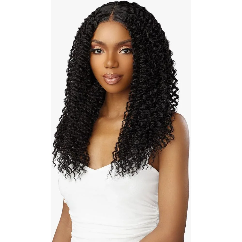 Sensationnel Butta Lace HD Human‑Blend Wig – Kinky Water Wave 18″ thumbnail 2
