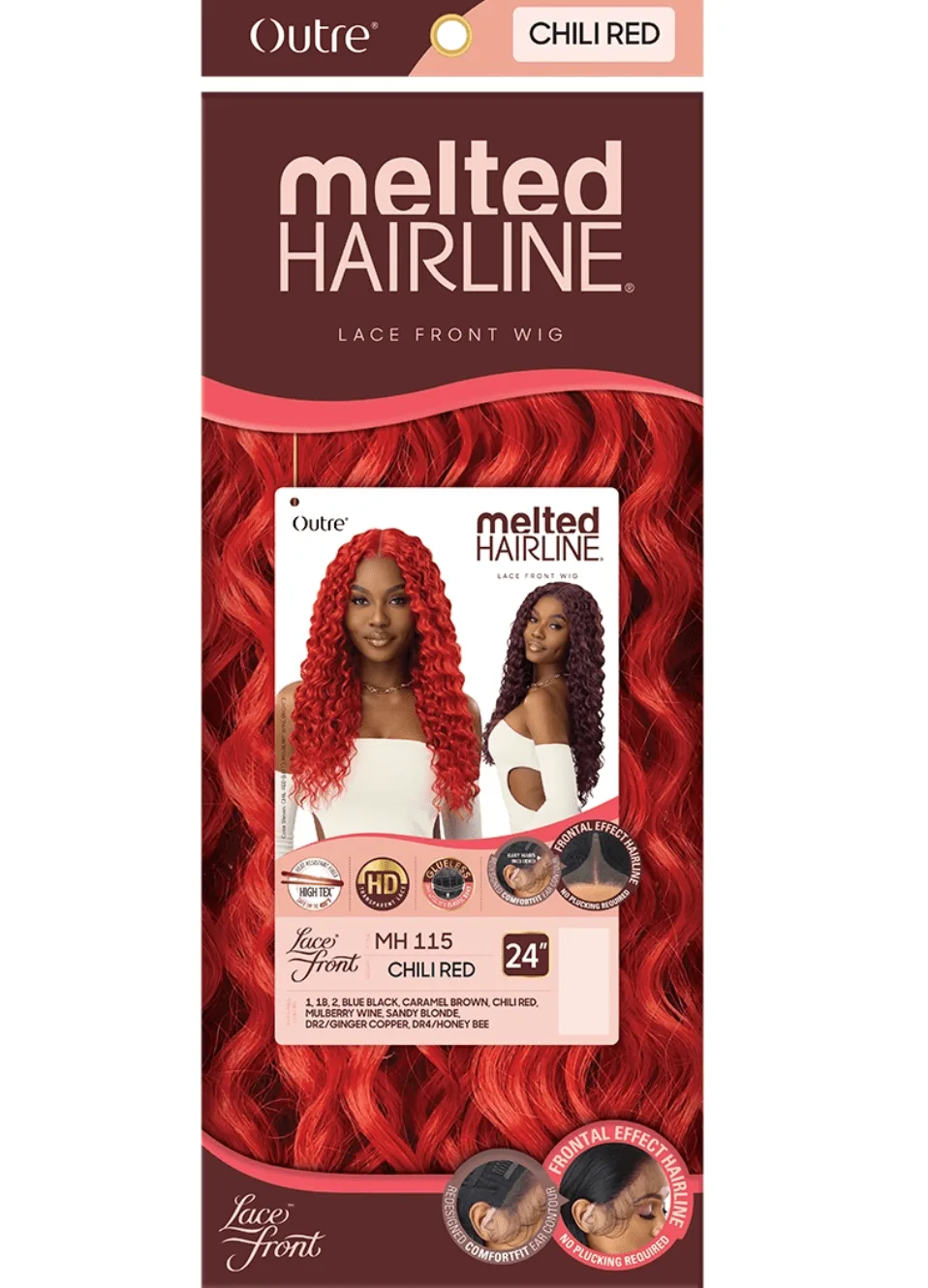 Outre Melted Hairline Synthetic HD Lace Front Wig – MH 115 thumbnail 8