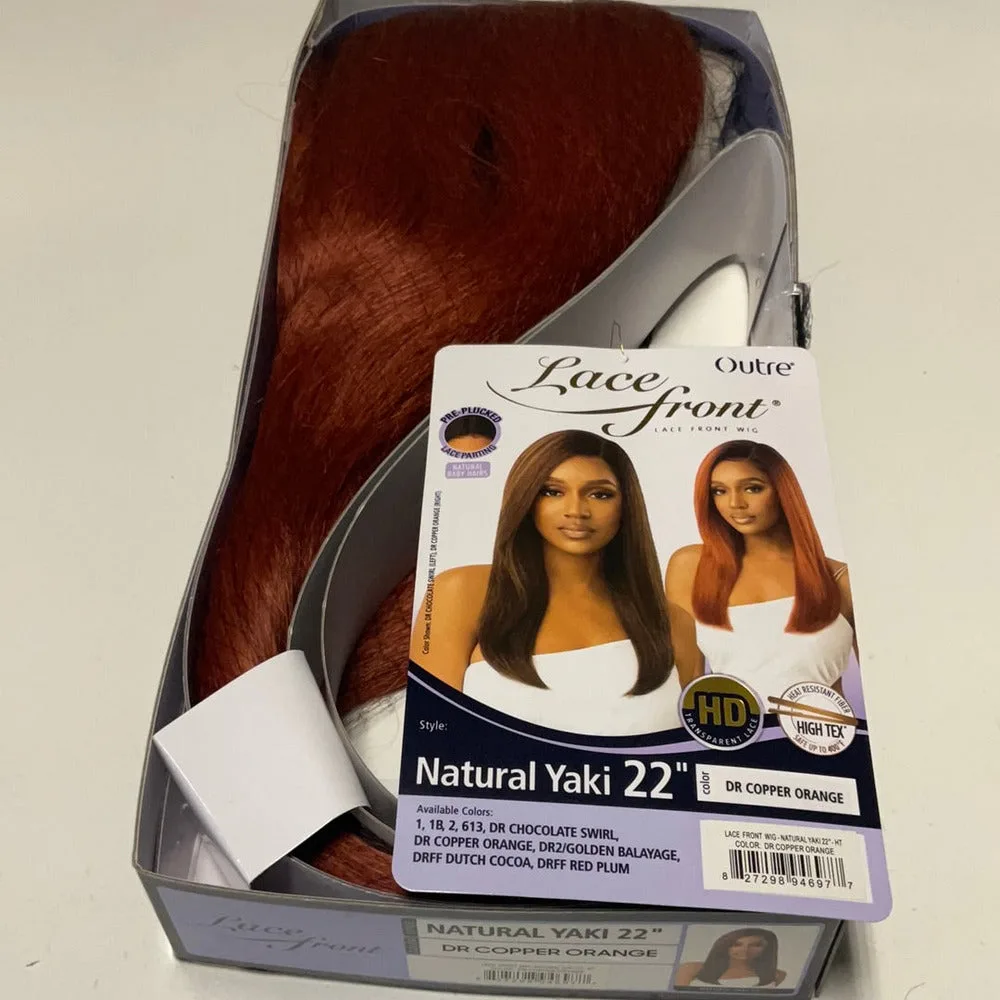Outre Lace Front Synthetic Lace Wig - Natural Yaki 22" thumbnail 10