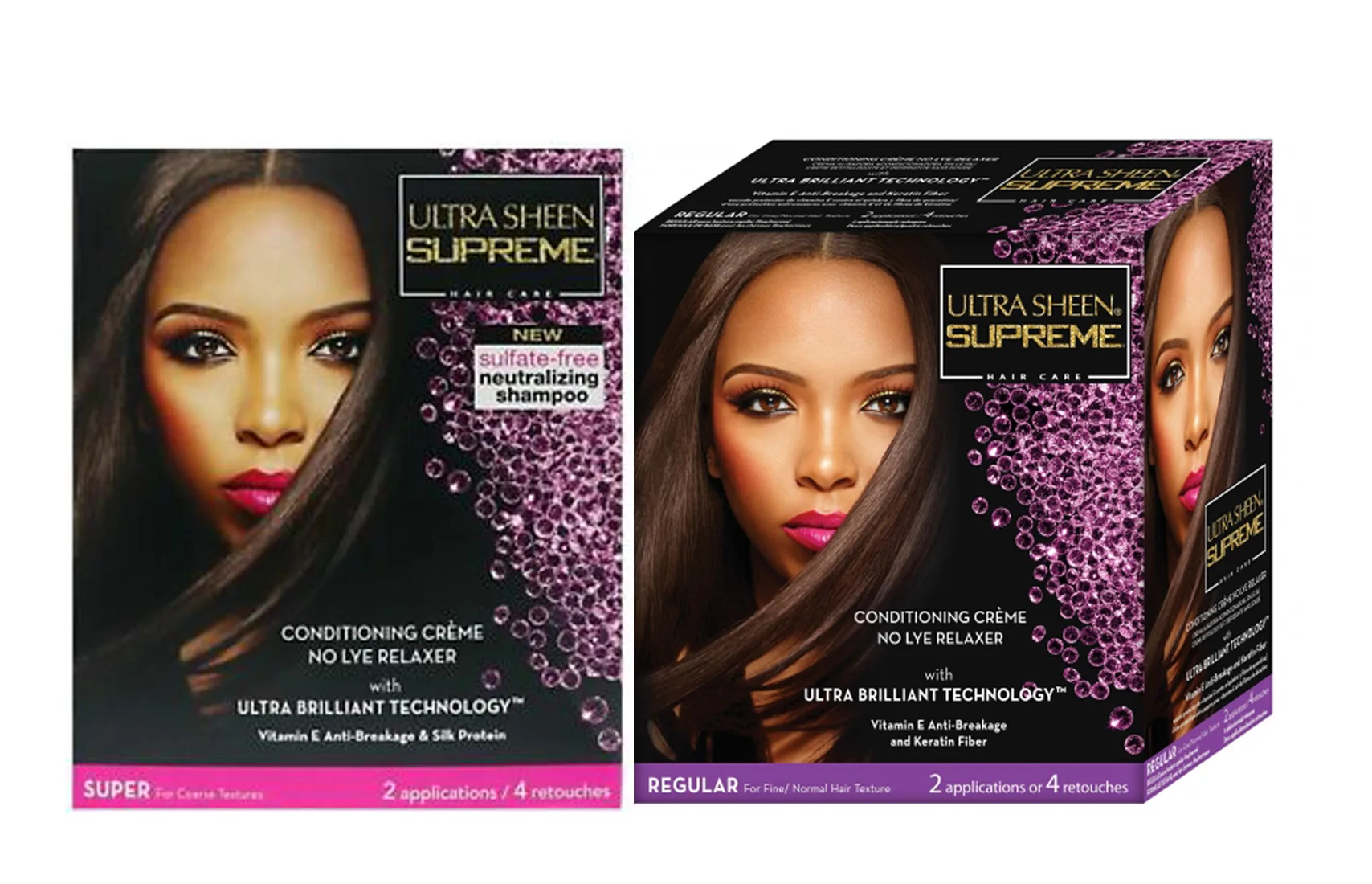 Ultra Sheen Supreme Relaxer Kit