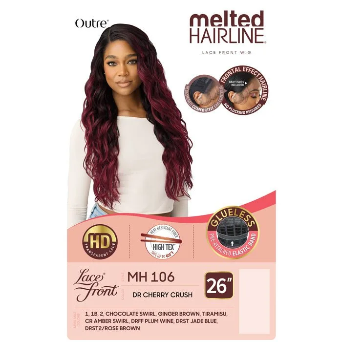Outre Melted Hairline Synthetic HD Lace Front Wig - MH 106 thumbnail 4