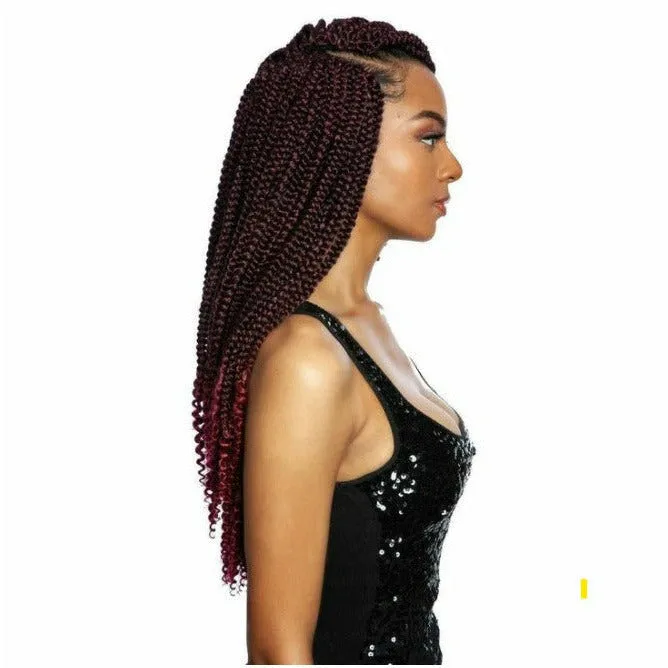 Afri-Naptural: 3X Coily Ends Box Braid 18" (BOX307) thumbnail 3