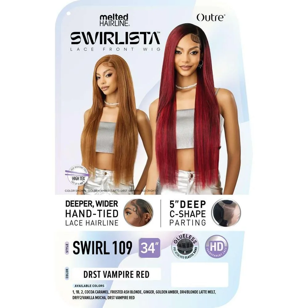 Outre Melted Hairline Swirlista HD Synthetic Lace Front Wig - Swirl 109 thumbnail 4